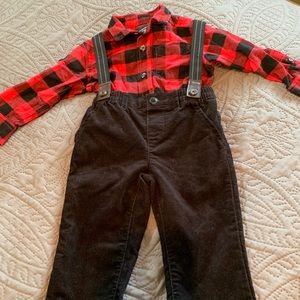 COPY - Children’s Place suspender outfit